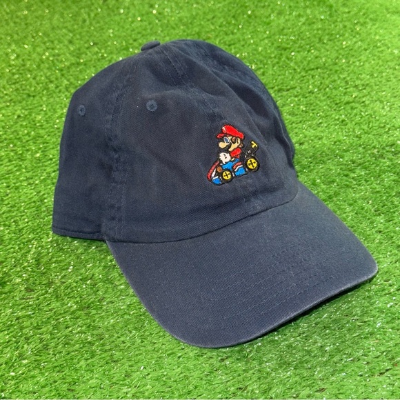 Mario Kart 8 “2019” Official Nintendo Kids Navy Blue Cap Hat Adjustable Size - Picture 2 of 5